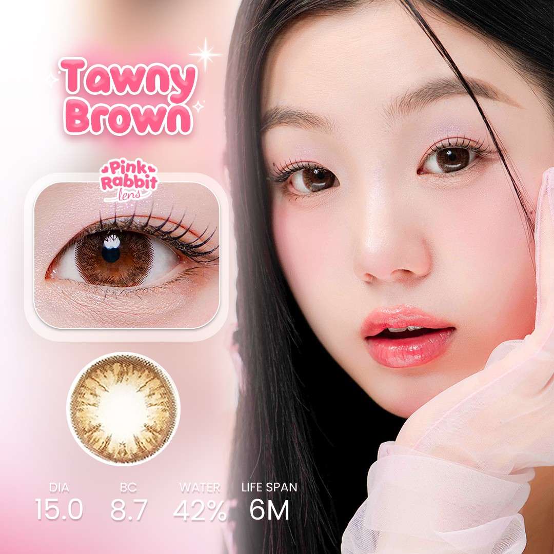 Pink Rabbit Lensa Jual Super Comfy Tawny Brown Softlens