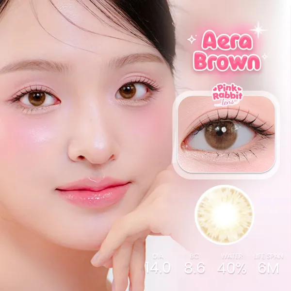 Aera Brown Softlens