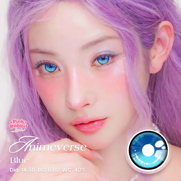 Animeverse Blue Softlens