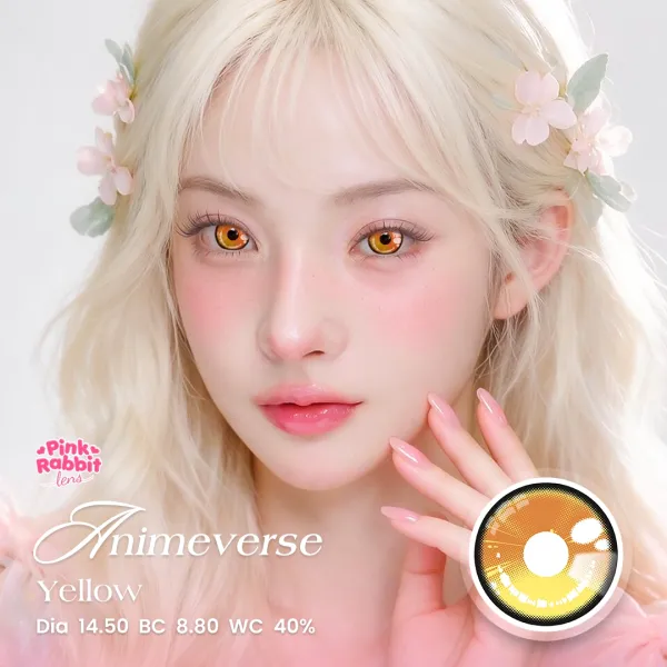 Animeverse Yellow Softlens