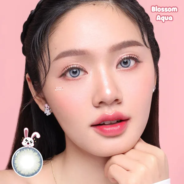 Blossom Aqua Softlens