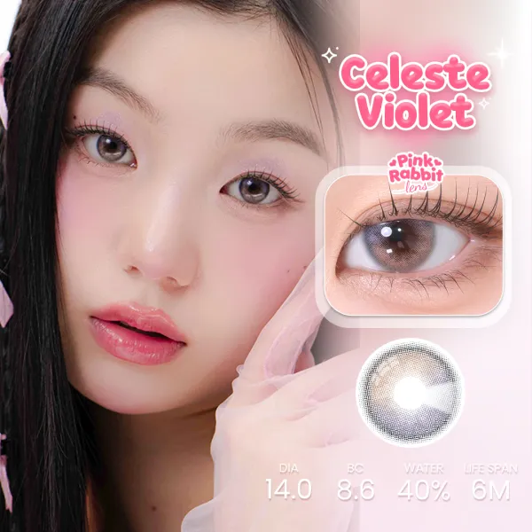 Celeste Violet Softlens