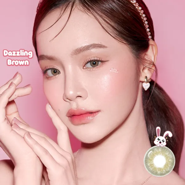 Dazzling Brown Softlens