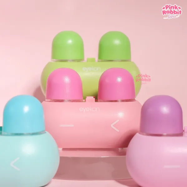 Eyekan Rabbit Ultrasonic Softlens Cleaner | Alat Pencuci Softlens Elektrik Pembersih Otomatis