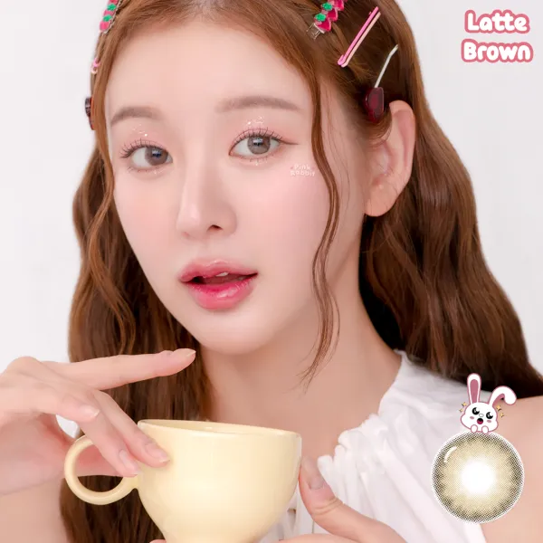 Latte Brown Softlens