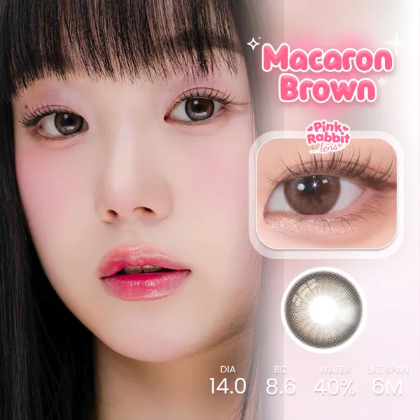 Macaron Brown Softlens