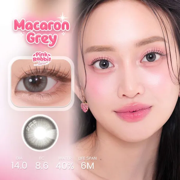 Macaron Grey Softlens