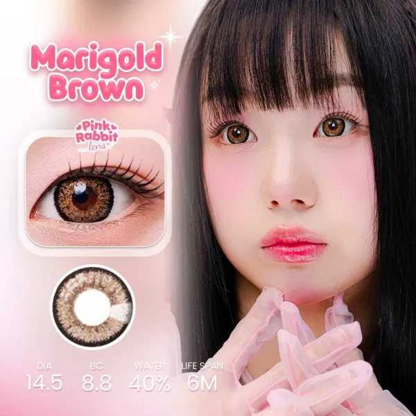 Marigold Brown Softlens