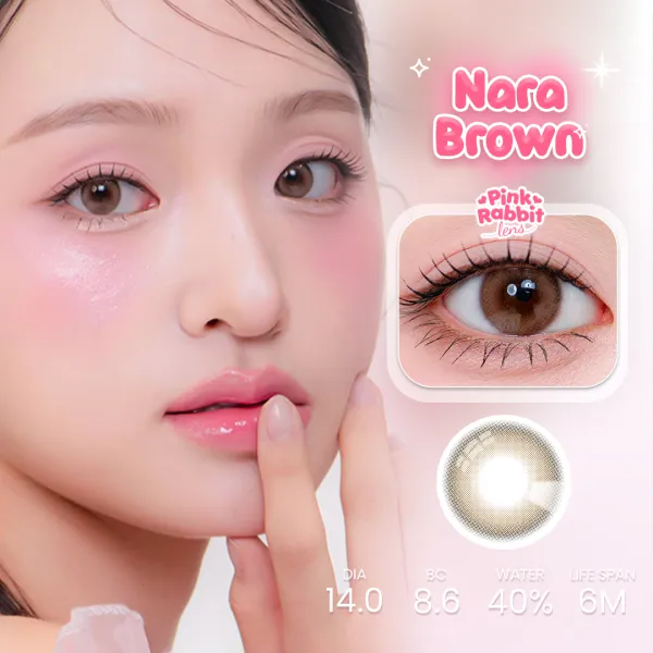 Nara Brown Softlens