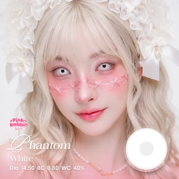 Phantom White Softlens