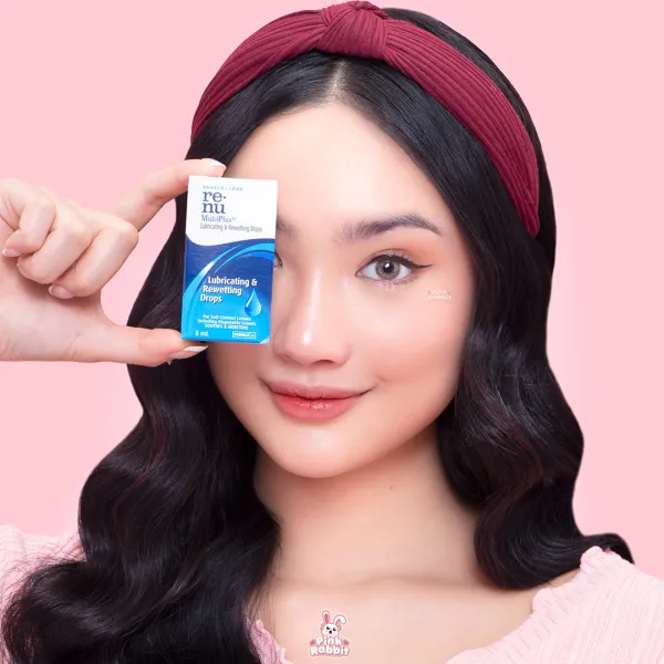 Renu Multiplus® Lubricating & Rewetting Drops 8ml | Cairan Tetes Mata Softlens