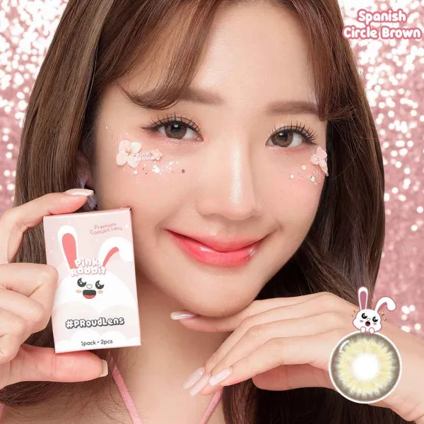 Spanish Circle Brown Softlens
