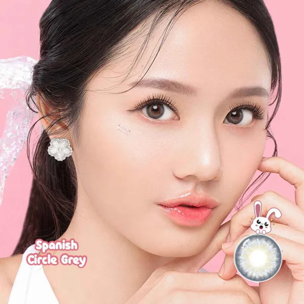 Spanish Circle Grey Softlens