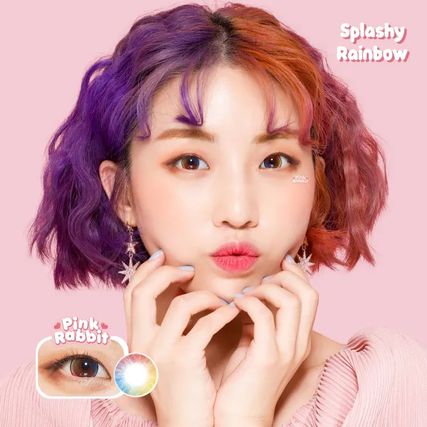 Splashy Rainbow Softlens