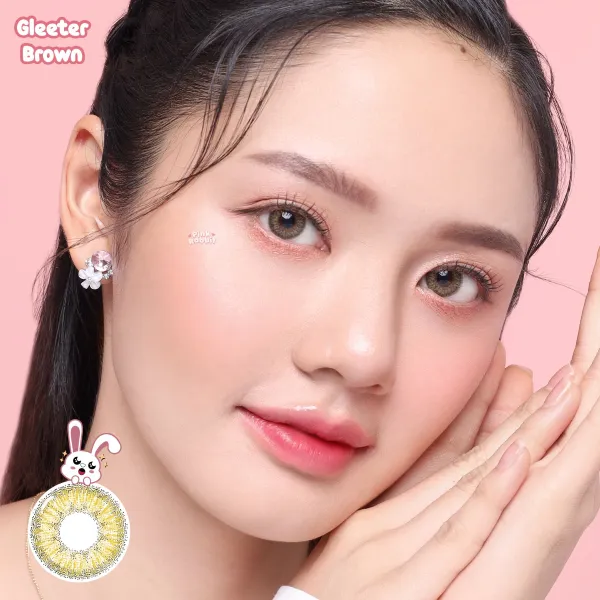 Super Comfy Gleeter Brown Softlens