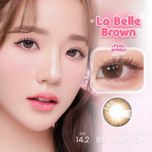 Super Comfy La Belle Brown Softlens