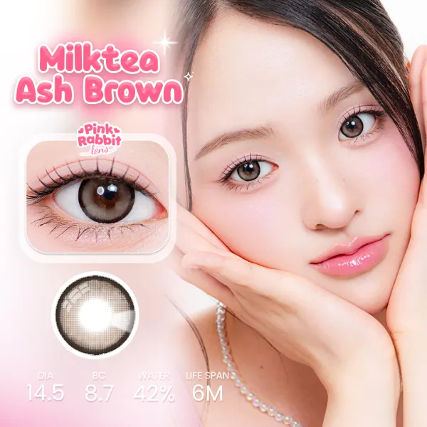 Super Comfy Milktea Ash Brown Softlens