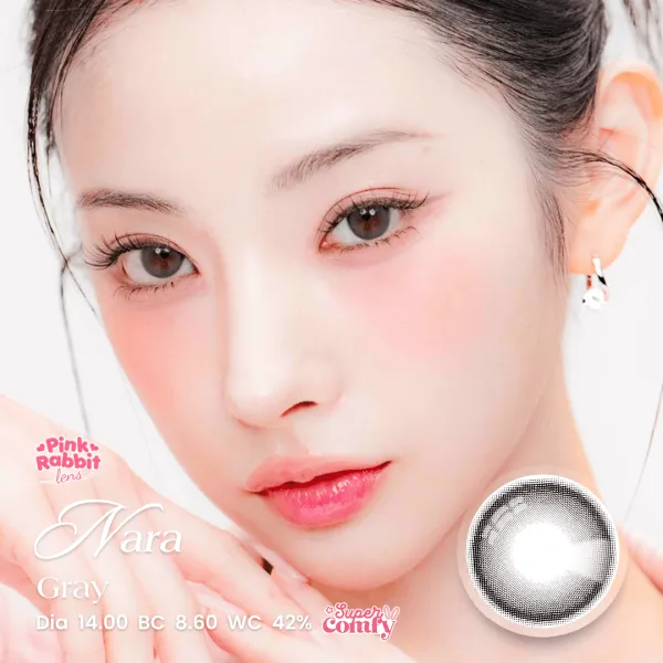 Super Comfy Nara Gray Softlens