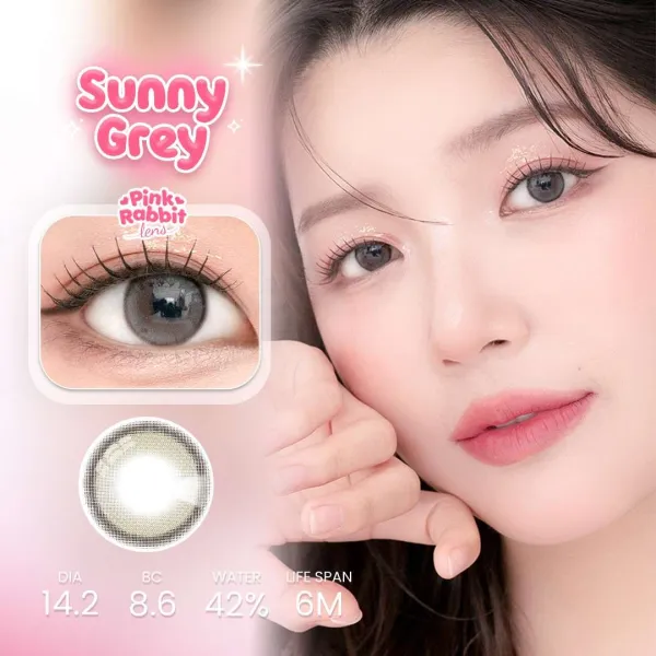 Super Comfy Sunny Grey Softlens
