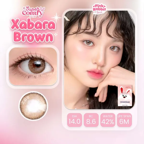 Super Comfy Xabara Brown Softlens