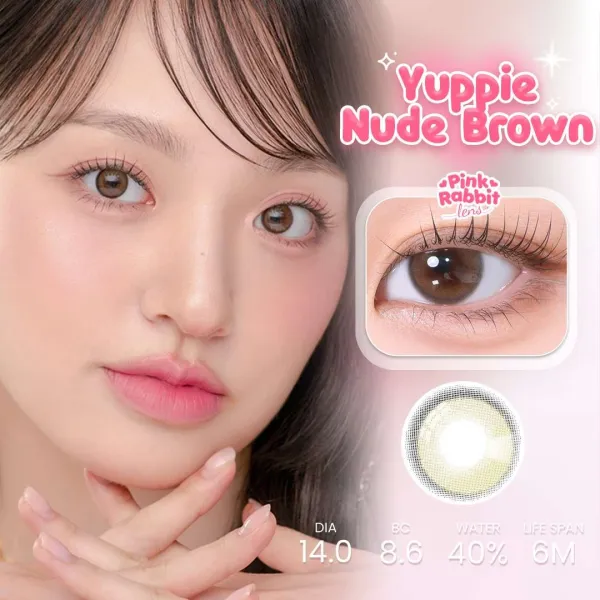 Yuppie Nude Brown Softlens