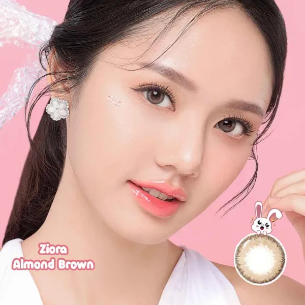 Ziora Almond Brown Softlens